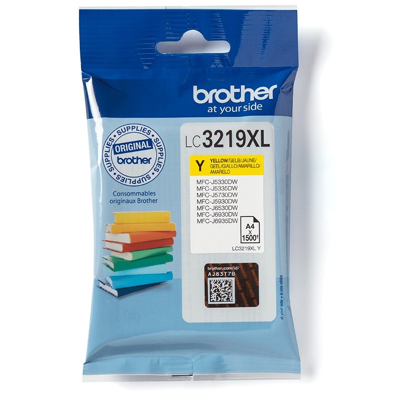 Buy Brother Ink - LC-3219XLY - Yellow up to 3,000 pages per ISO IEC 24711 in Cyprus, Nicosia, Limassol, Larnaka, Pafos