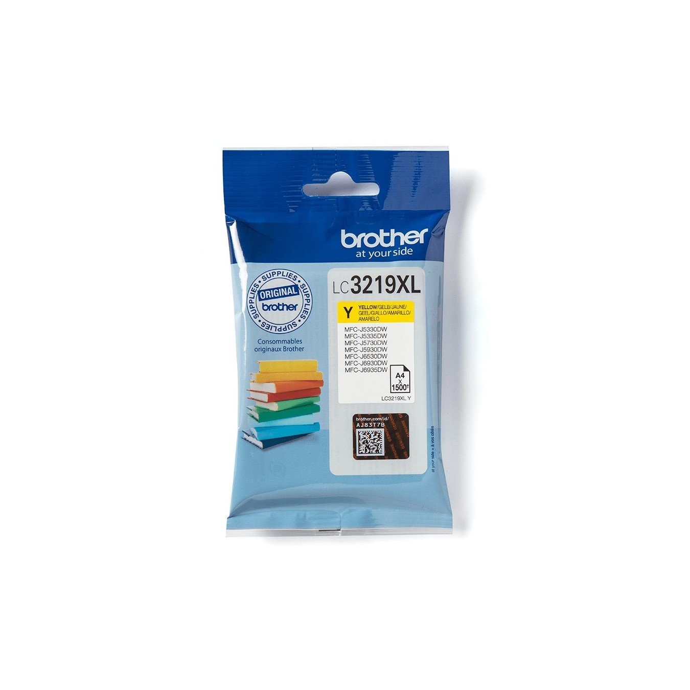 Brother Ink - LC-3219XLY - Yellow up to 3,000 pages per ISO IEC 24711 — Buy in Cyprus with Fast Delivery