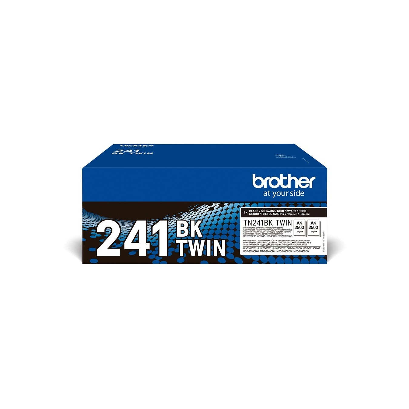 Brother Toner - TN241BKTWIN - 2-pack up to 2,500 pages ISO/IEC 19798 — Buy in Cyprus with Fast Delivery