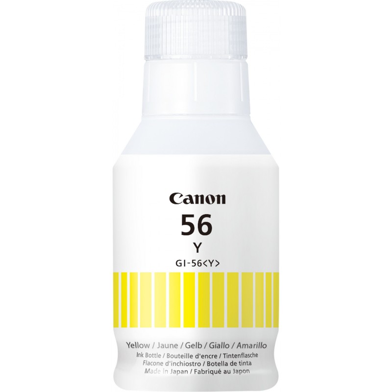 Buy Canon Ink GI-56Y - 4432C001 - Yellow up to 14,881 pages in Cyprus, Nicosia, Limassol, Larnaka, Pafos