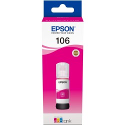 Buy Epson Ink ON 1LB EcoTank Magenta ink bottle - 106 - EcoTank Magenta ink bottle in Cyprus, Nicosia, Limassol, Larnaka, Pafos