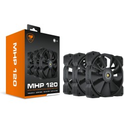 Buy COUGAR Case Fan - MHP 120 - 120mm Black 3-Pack in Cyprus, Nicosia, Limassol, Larnaka, Pafos