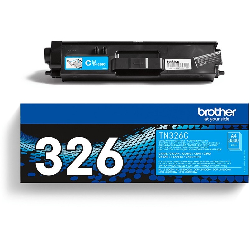 Buy Brother Toner - TN-326C - Cyan - up to 3,500 pages ISO 19798 in Cyprus, Nicosia, Limassol, Larnaka, Pafos