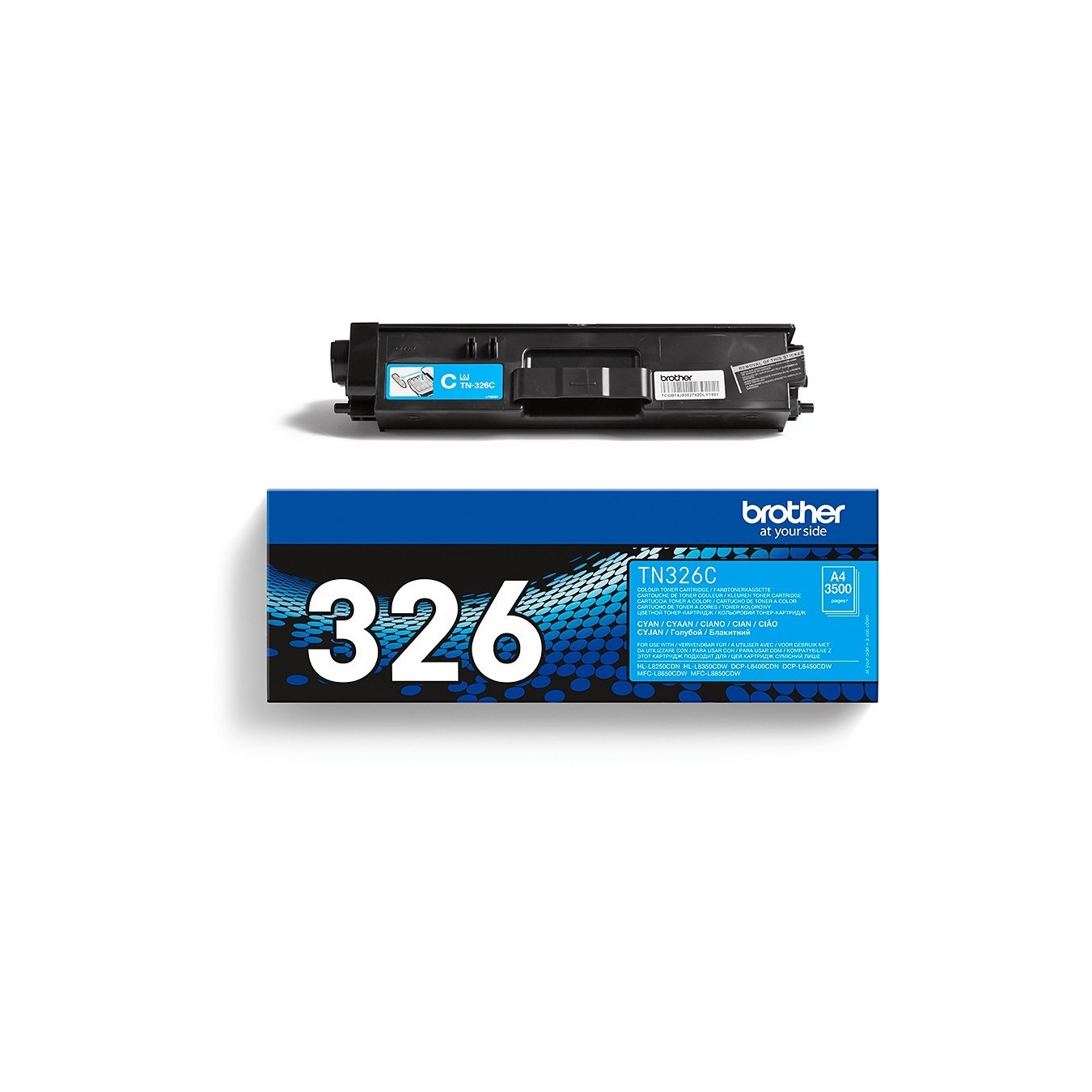 Brother Toner - TN-326C - Cyan - up to 3,500 pages ISO 19798 — Buy in Cyprus with Fast Delivery