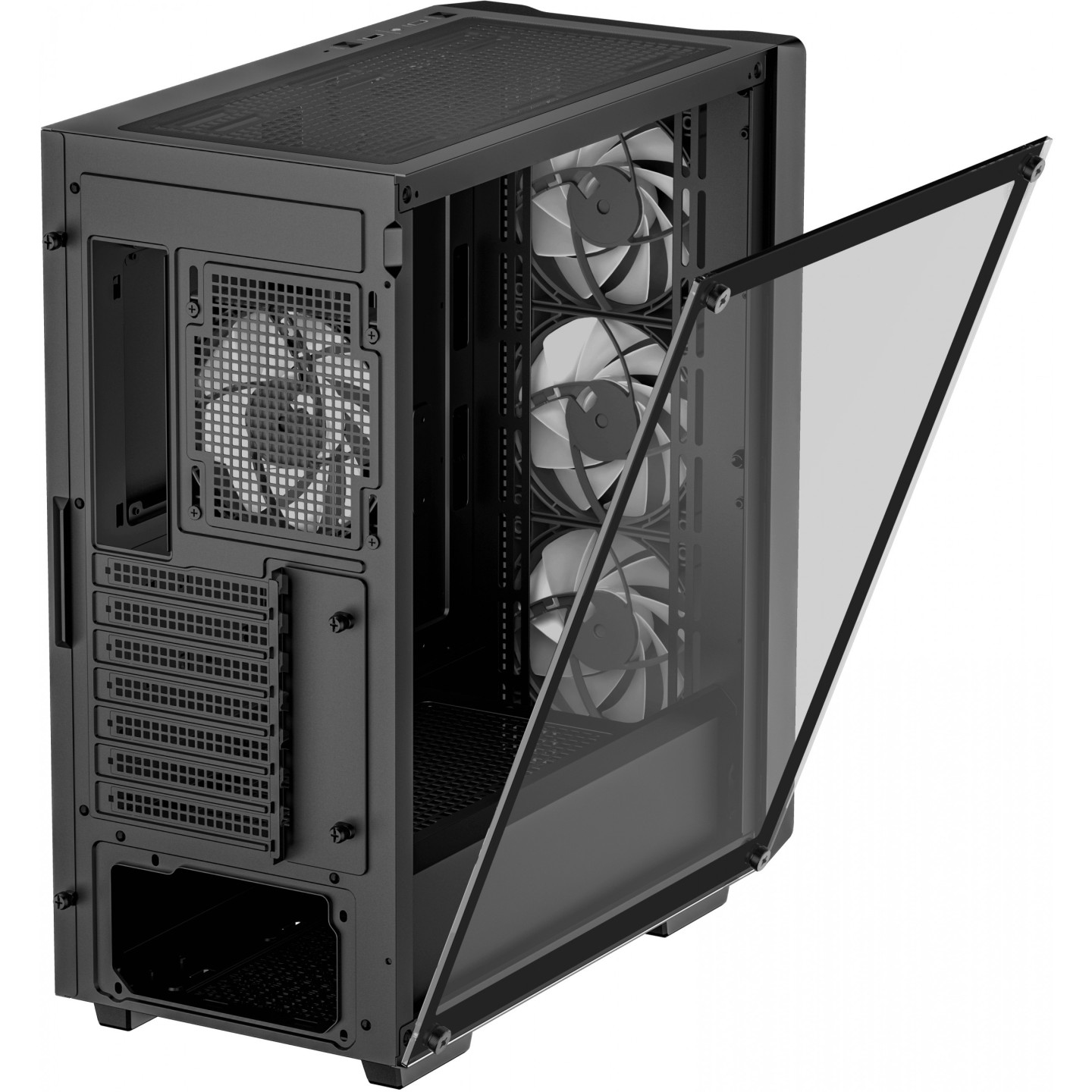 DeepCool CC560 ARGB V2 Mid Tower PC Case - Black (Boxed) — Buy in Cyprus with Fast Delivery