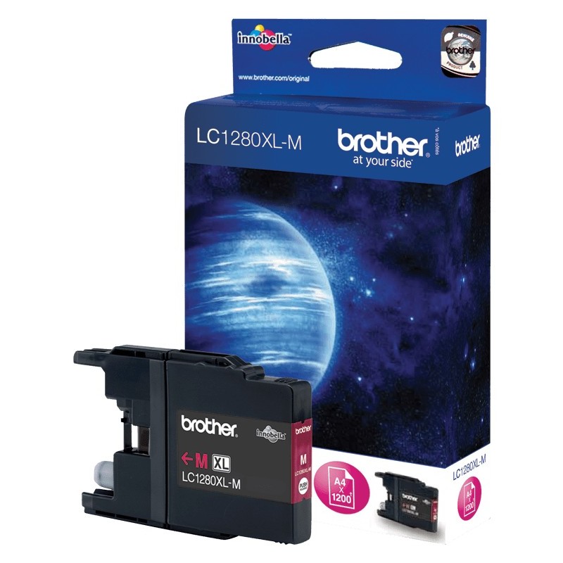 Buy Brother Ink - LC-1280XL - Magenta in Cyprus, Nicosia, Limassol, Larnaka, Pafos