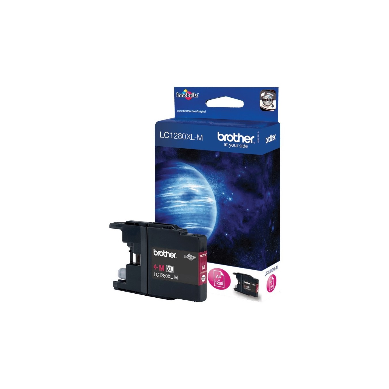 Brother Ink - LC-1280XL - Magenta — Buy in Cyprus with Fast Delivery