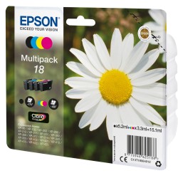 Buy Epson Ink - C13T18064012 - 4-pack (BKMCY) up to 175 pages in Cyprus, Nicosia, Limassol, Larnaka, Pafos