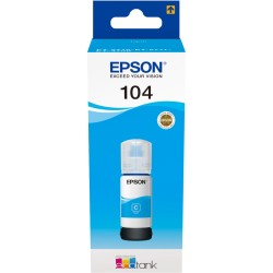 Buy Epson Ink 104 EcoTank - C13T00P240 - Cyan, up to 7,500 pages in Cyprus, Nicosia, Limassol, Larnaka, Pafos
