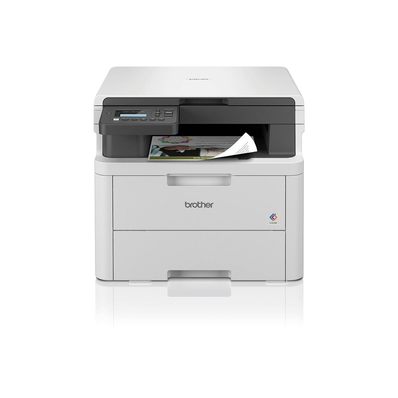 Brother Color-LED Multifunction Printer 3-in-1 WLAN Duplex - DCP-L3515CDW - Color-LED, 3-in-1, WLAN, Duplex