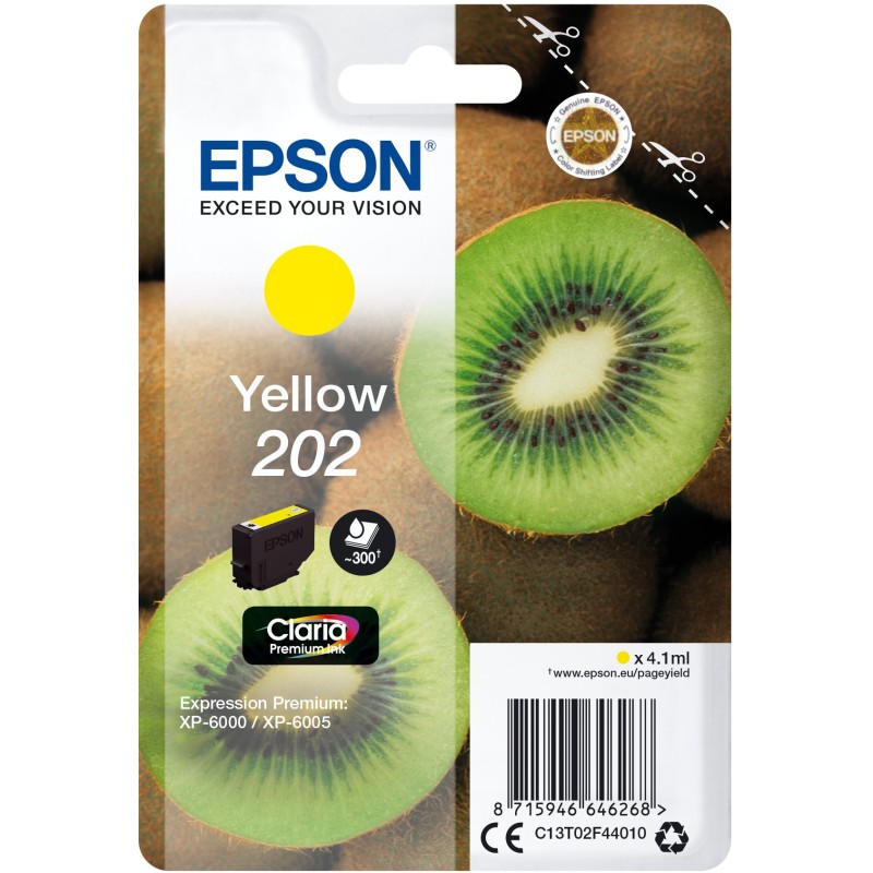 Buy Epson 202 - C13T02F44010 - Yellow in Cyprus, Nicosia, Limassol, Larnaka, Pafos