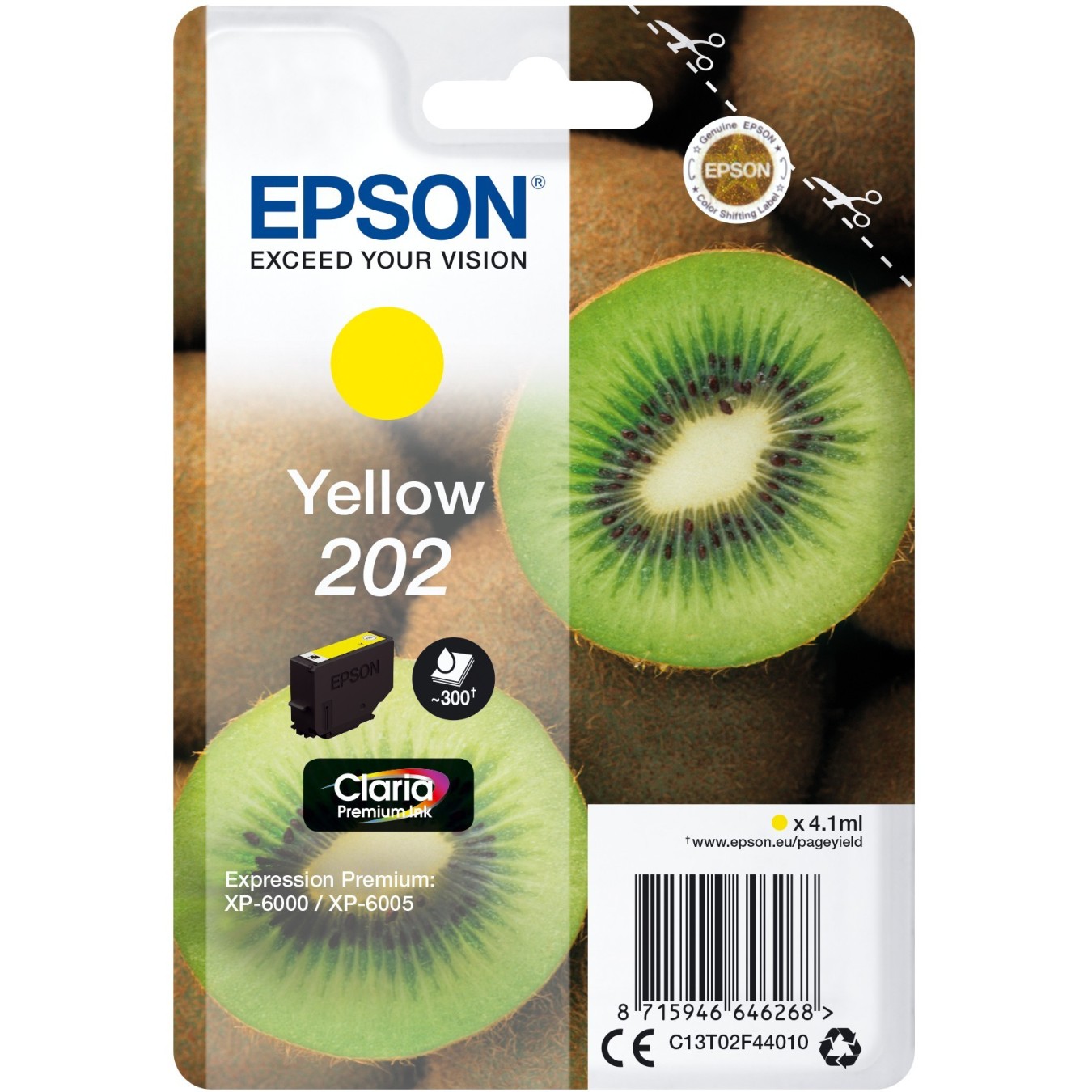 Epson 202 - C13T02F44010 - Yellow — Buy in Cyprus with Fast Delivery