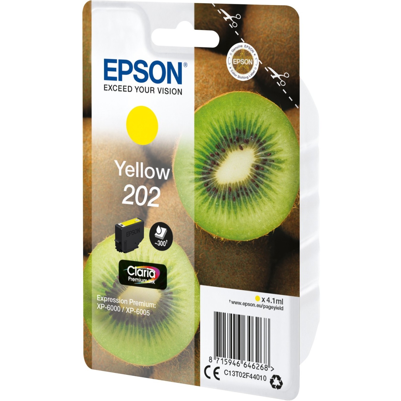 Epson 202 - C13T02F44010 - Yellow — Buy in Cyprus with Fast Delivery