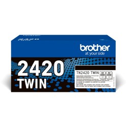 Buy Brother Toner - TN-2420TWIN - Black, 2-pack, up to 3,000 pages per ISO 19752 in Cyprus, Nicosia, Limassol, Larnaka, Pafos