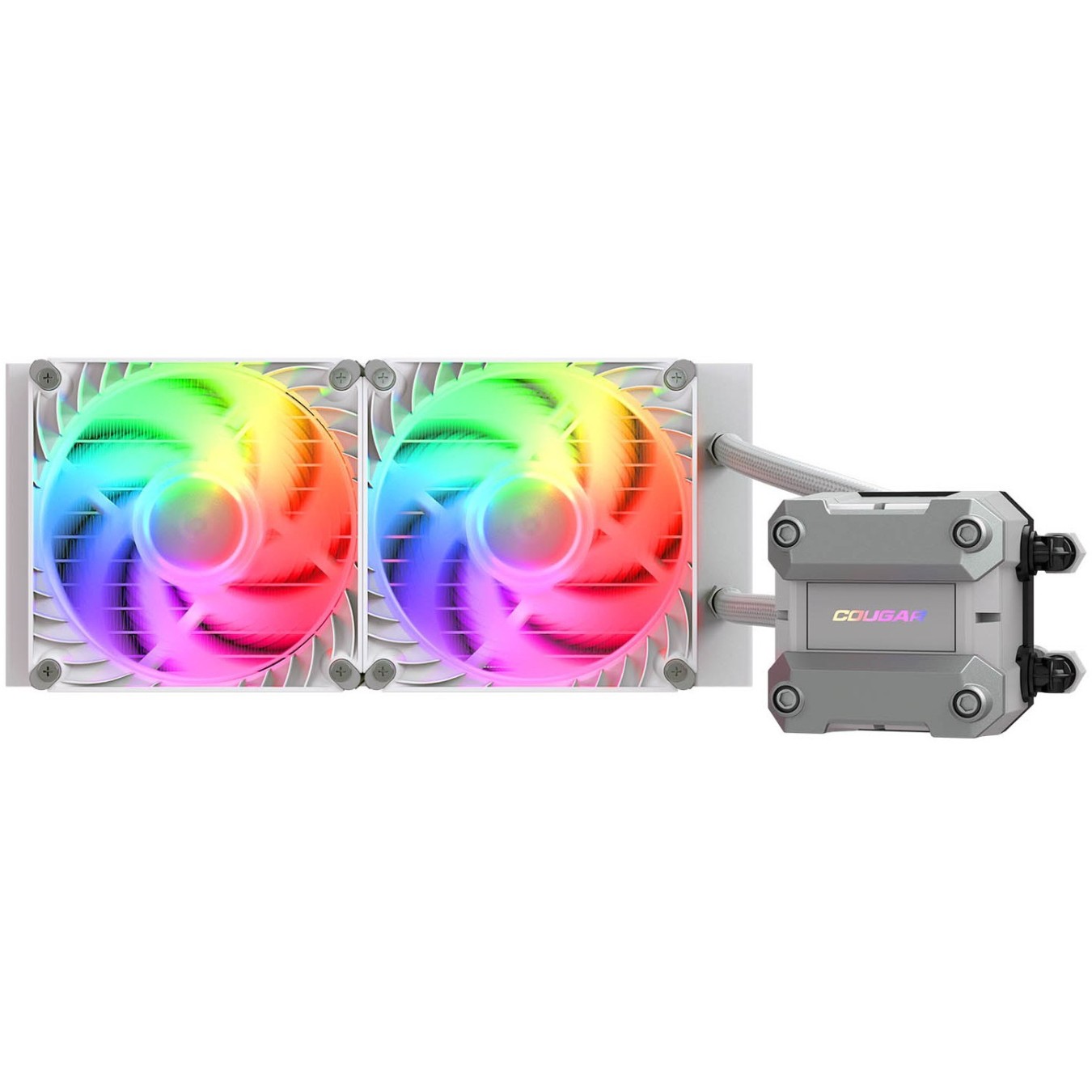 K COUGAR CPU Water Cooling - Poseidon Ultra 240 - ARGB White — Buy in Cyprus with Fast Delivery