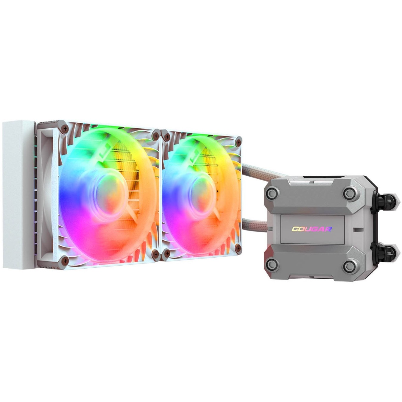 K COUGAR CPU Water Cooling - Poseidon Ultra 240 - ARGB White — Buy in Cyprus with Fast Delivery