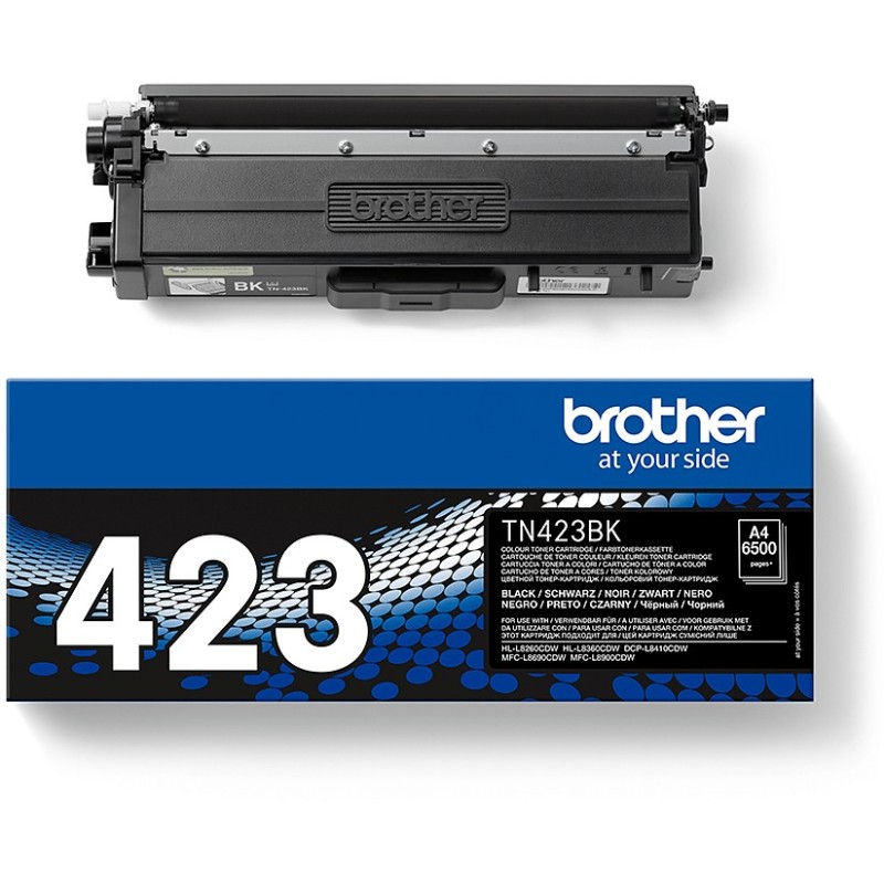Buy Brother Toner - TN-423BK - Black up to 6,500 pages per ISO 19798 in Cyprus, Nicosia, Limassol, Larnaka, Pafos