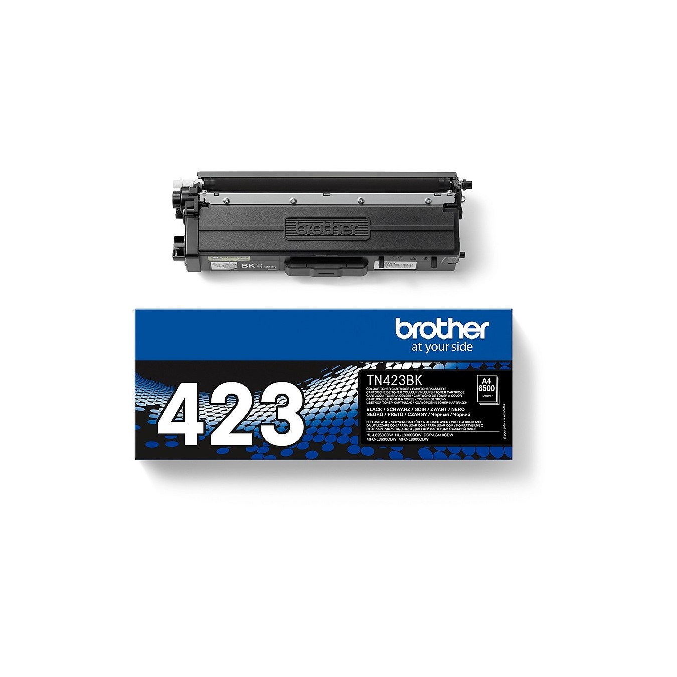 Brother Toner - TN-423BK - Black up to 6,500 pages per ISO 19798 — Buy in Cyprus with Fast Delivery