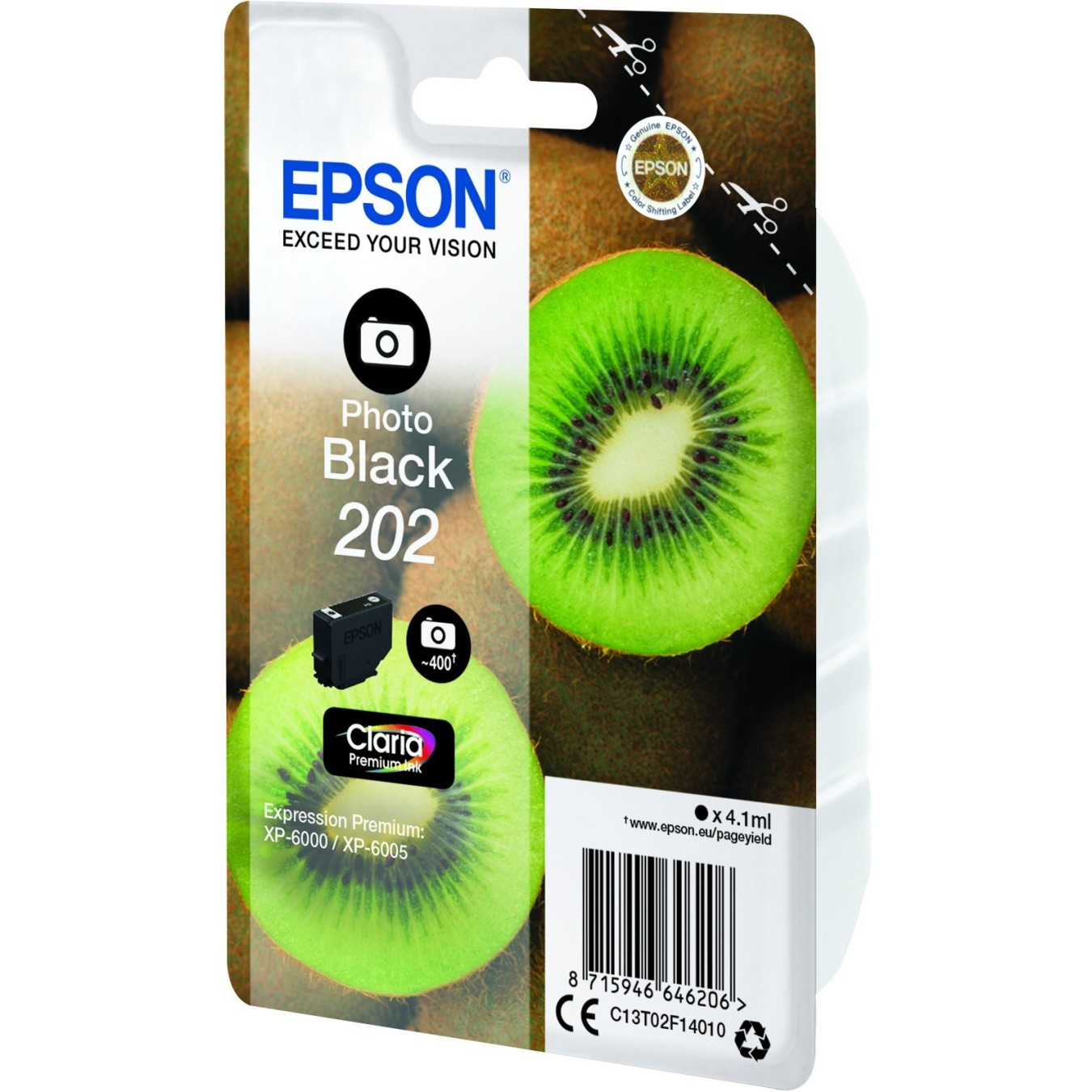 Epson 202 - C13T02F14010 - Photo Black — Buy in Cyprus with Fast Delivery