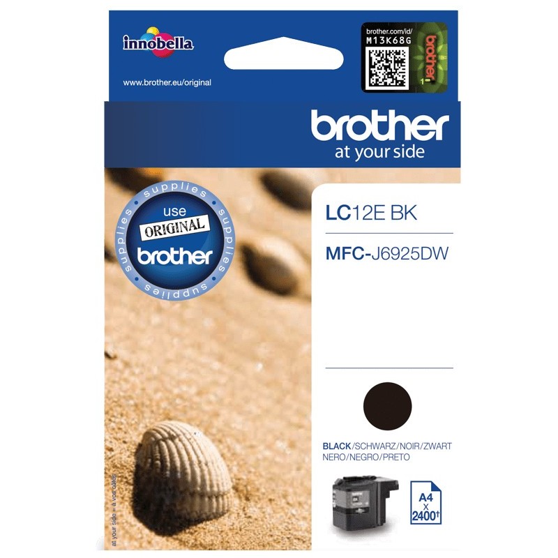 Buy Brother Ink - LC-12EBK - Black in Cyprus, Nicosia, Limassol, Larnaka, Pafos