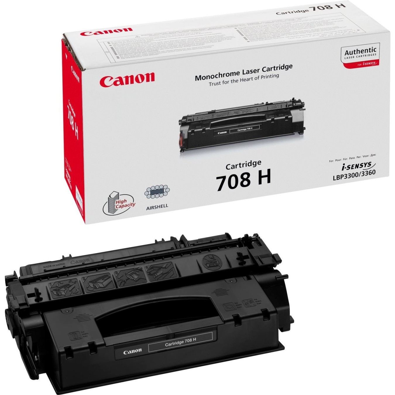 Canon Toner - 708H - Black — Buy in Cyprus with Fast Delivery