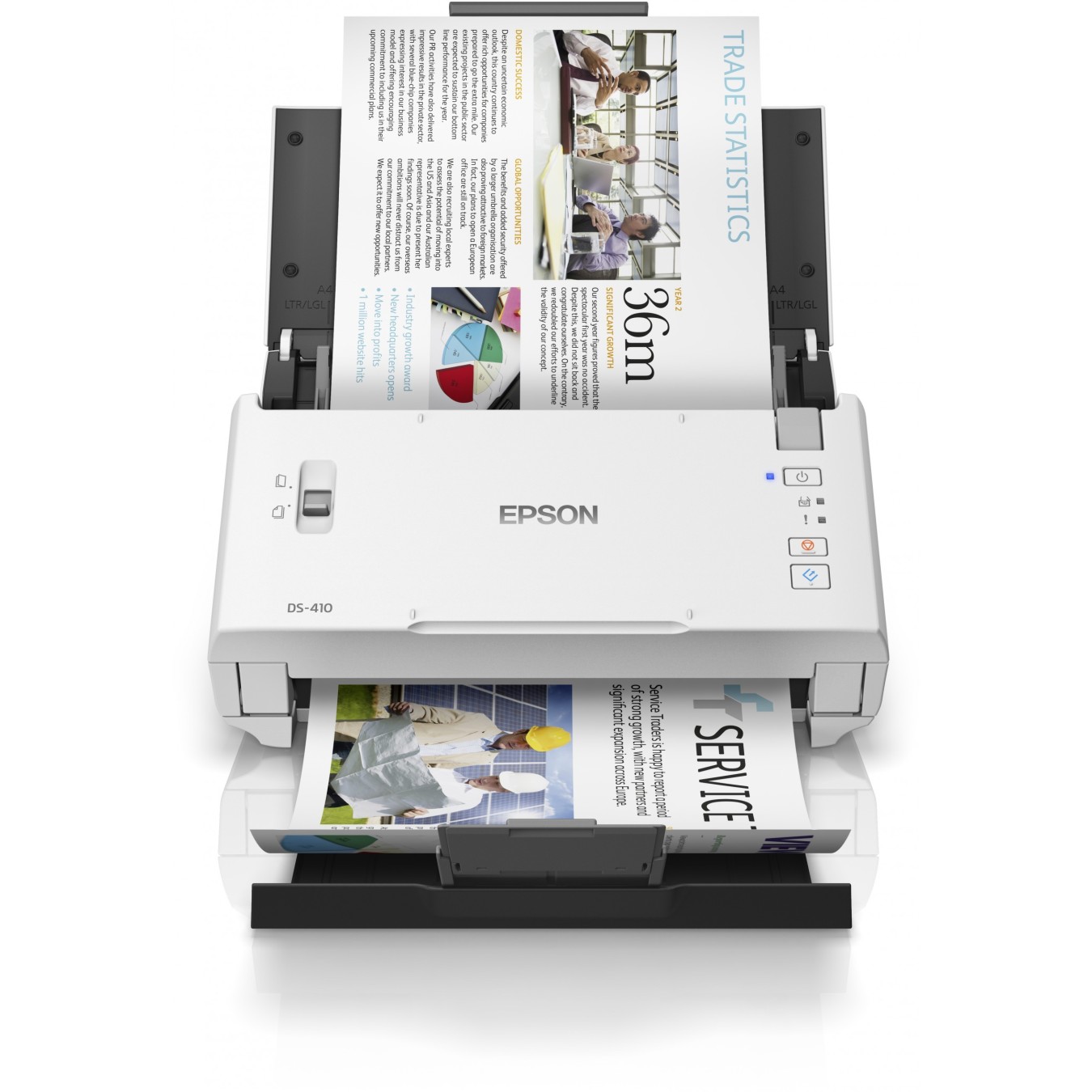 Epson WorkForce - DS-410 - Document Scanner - 600x600 dpi - A4 USB — Buy in Cyprus with Fast Delivery