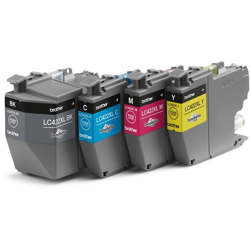 Buy Brother Ink - LC422XLVAL - 4-pack (BKCMY) in Cyprus, Nicosia, Limassol, Larnaka, Pafos