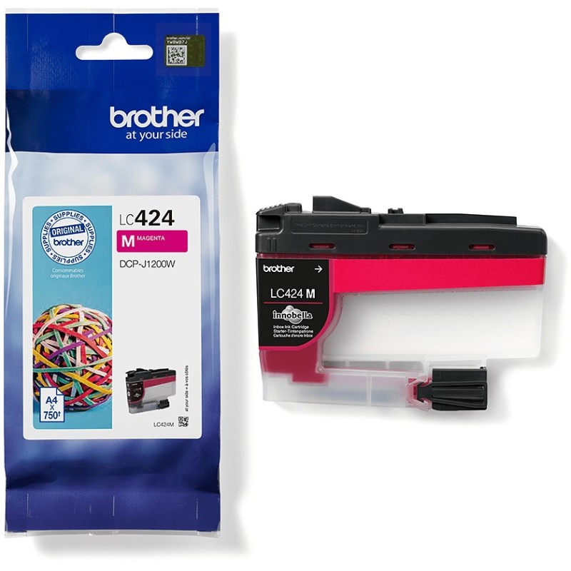Buy Brother Ink Cartridge - LC-424M - Magenta in Cyprus, Nicosia, Limassol, Larnaka, Pafos