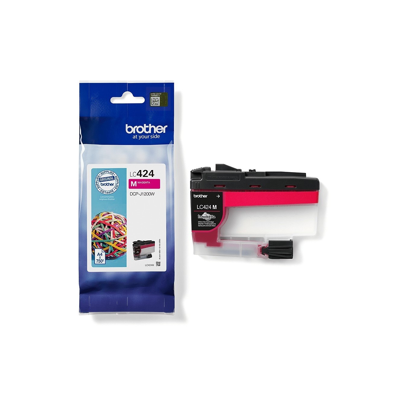 Brother Ink Cartridge - LC-424M - Magenta — Buy in Cyprus with Fast Delivery