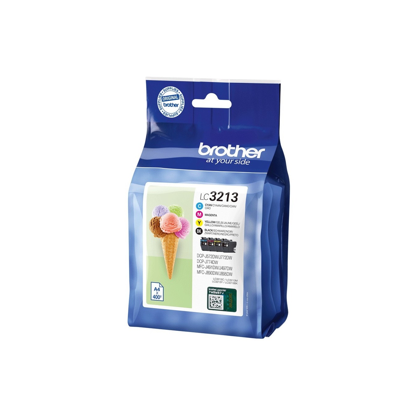 Brother Ink - LC-3213VALDR - Value Pack (BK C M Y) — Buy in Cyprus with Fast Delivery
