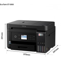 Epson EcoTank Inkjet Printer - ET-3850 - 3-in-1, A4, Wi-Fi WLAN, ADF, Duplex — Buy in Cyprus with Fast Delivery