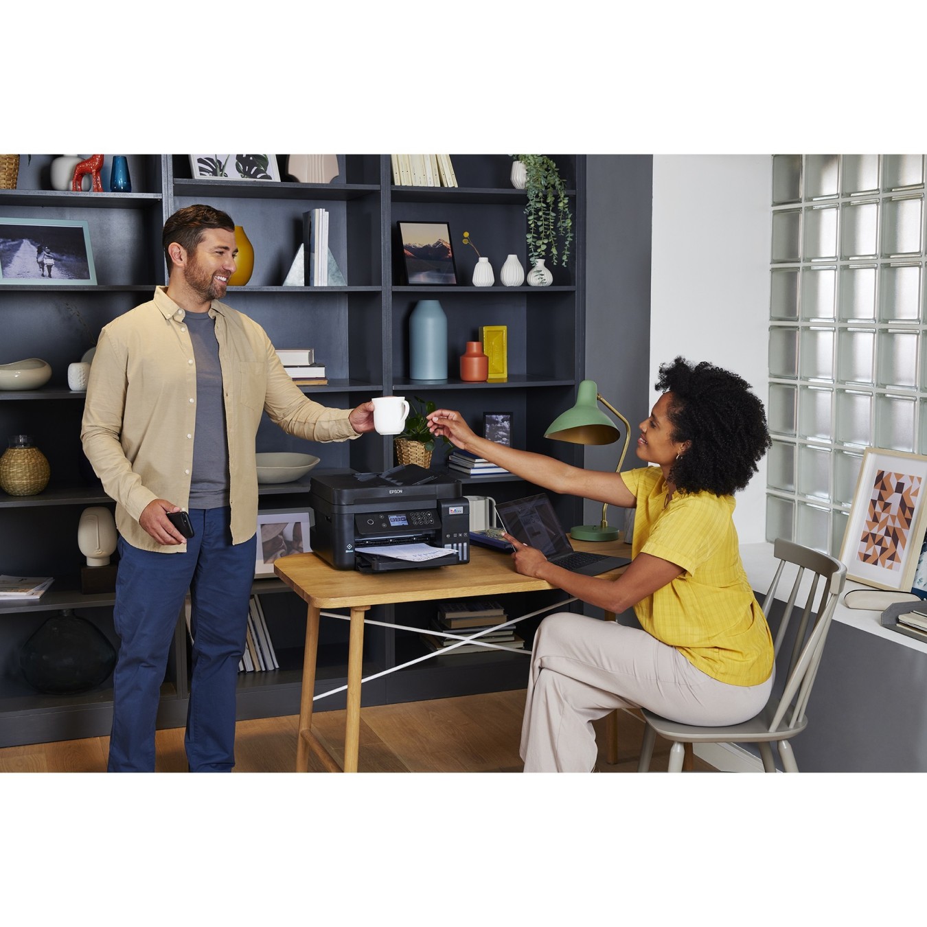 Epson EcoTank Inkjet Printer - ET-3850 - 3-in-1, A4, Wi-Fi WLAN, ADF, Duplex — Buy in Cyprus with Fast Delivery