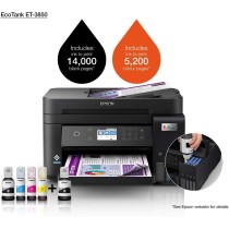 Epson EcoTank Inkjet Printer - ET-3850 - 3-in-1, A4, Wi-Fi WLAN, ADF, Duplex — Buy in Cyprus with Fast Delivery
