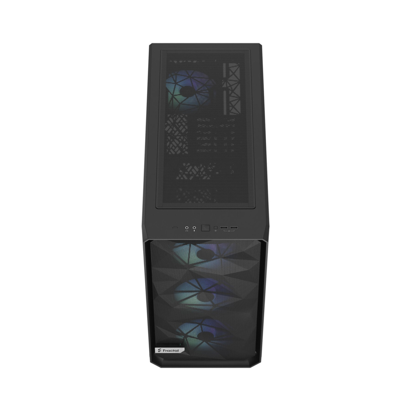 Fractal Meshify 2 Lite RGB TG Tint - Black - Tempered Glass, RGB, Mid-Tower, E-ATX Support — Buy in Cyprus with Fast Delivery