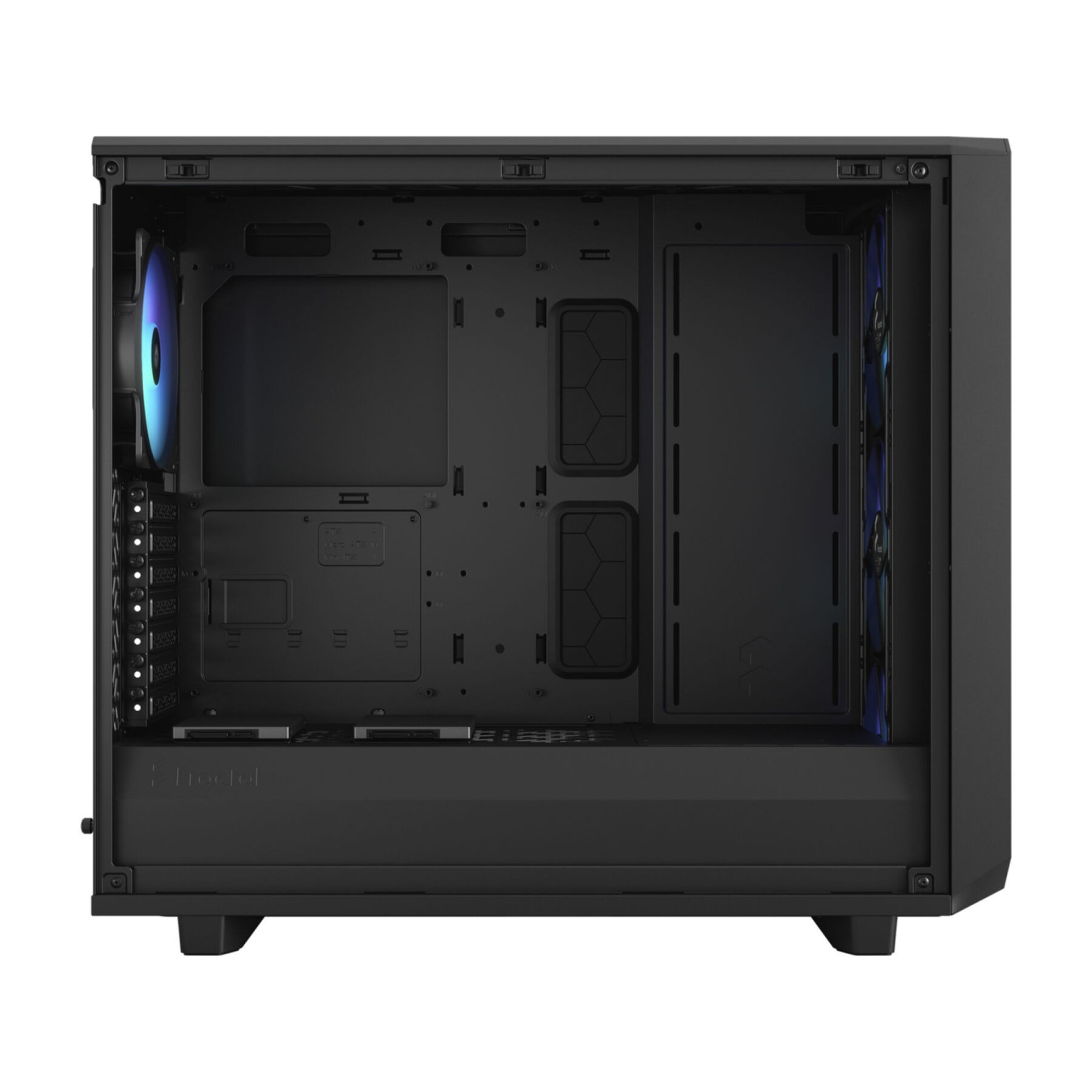 Fractal Meshify 2 Lite RGB TG Tint - Black - Tempered Glass, RGB, Mid-Tower, E-ATX Support — Buy in Cyprus with Fast Delivery