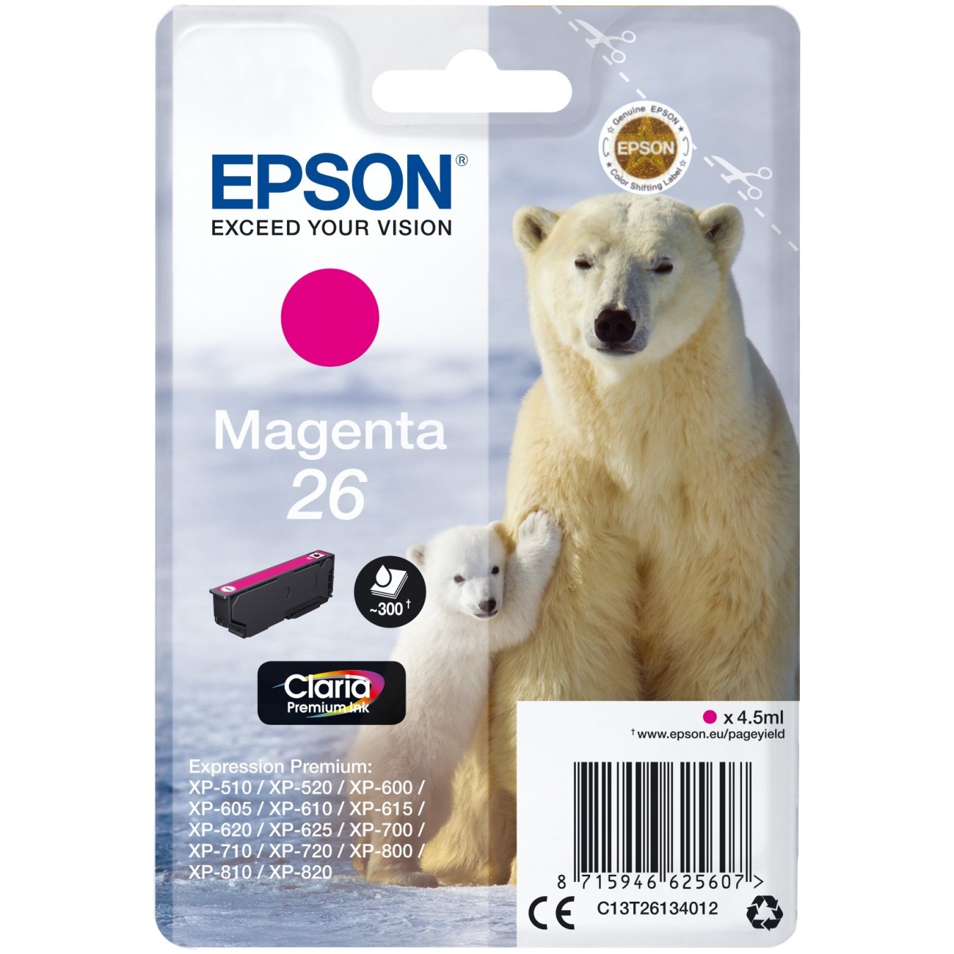 Epson - C13T26134012 - Magenta — Buy in Cyprus with Fast Delivery
