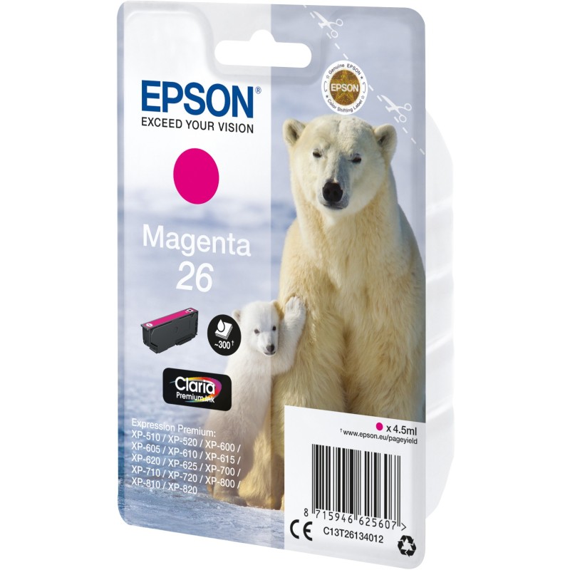 Buy Epson - C13T26134012 - Magenta in Cyprus, Nicosia, Limassol, Larnaka, Pafos