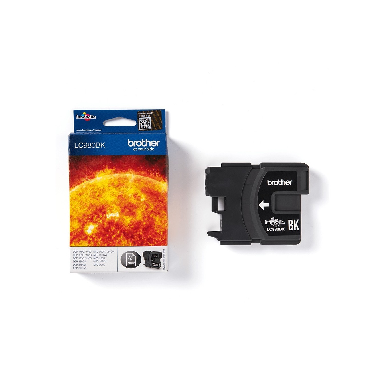 Brother Ink Cartridge - LC-980BK - Black up to 300 pages per ISO IEC 24711 — Buy in Cyprus with Fast Delivery