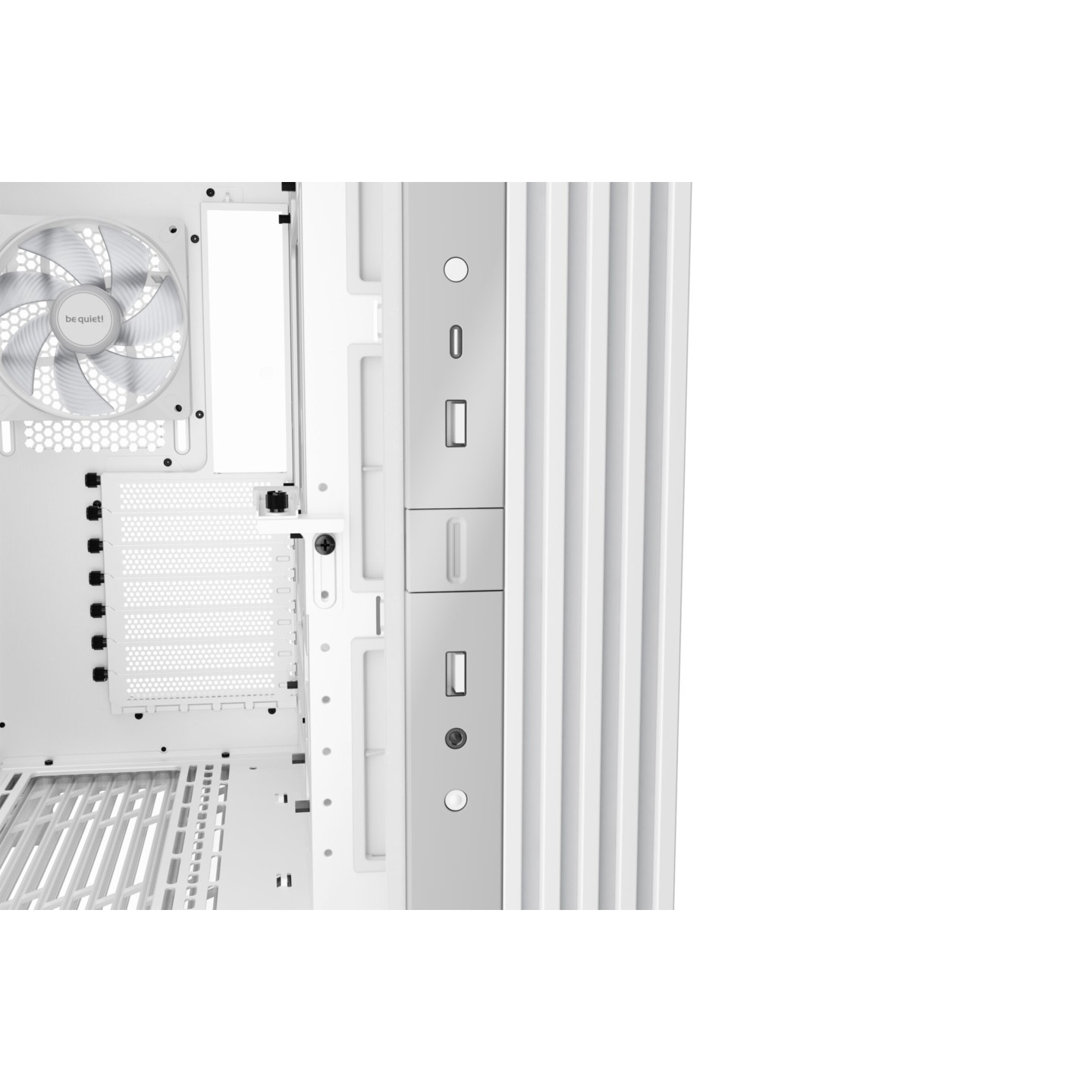 be quiet! Light Base 600 DX Mid-Tower PC Case (White) - ATX ARGB 400mm GPU (Boxed) — Buy in Cyprus with Fast Delivery