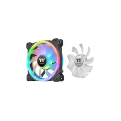 Buy Thermaltake SWAFAN 12 Premium - 3-Pack 120mm RGB Case Fans, Black, Hydraulic... in Cyprus, Nicosia, Limassol, Larnaka, Pafos