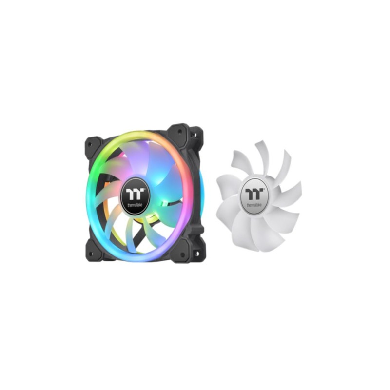 Buy Thermaltake SWAFAN 12 Premium - 3-Pack 120mm RGB Case Fans, Black, Hydraulic... in Cyprus, Nicosia, Limassol, Larnaka, Pafos