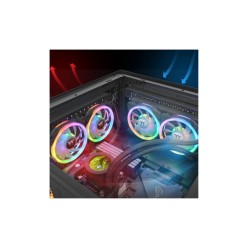 Buy Thermaltake SWAFAN 12 Premium - 3-Pack 120mm RGB Case Fans, Black, Hydraulic... in Cyprus, Nicosia, Limassol, Larnaka, Pafos