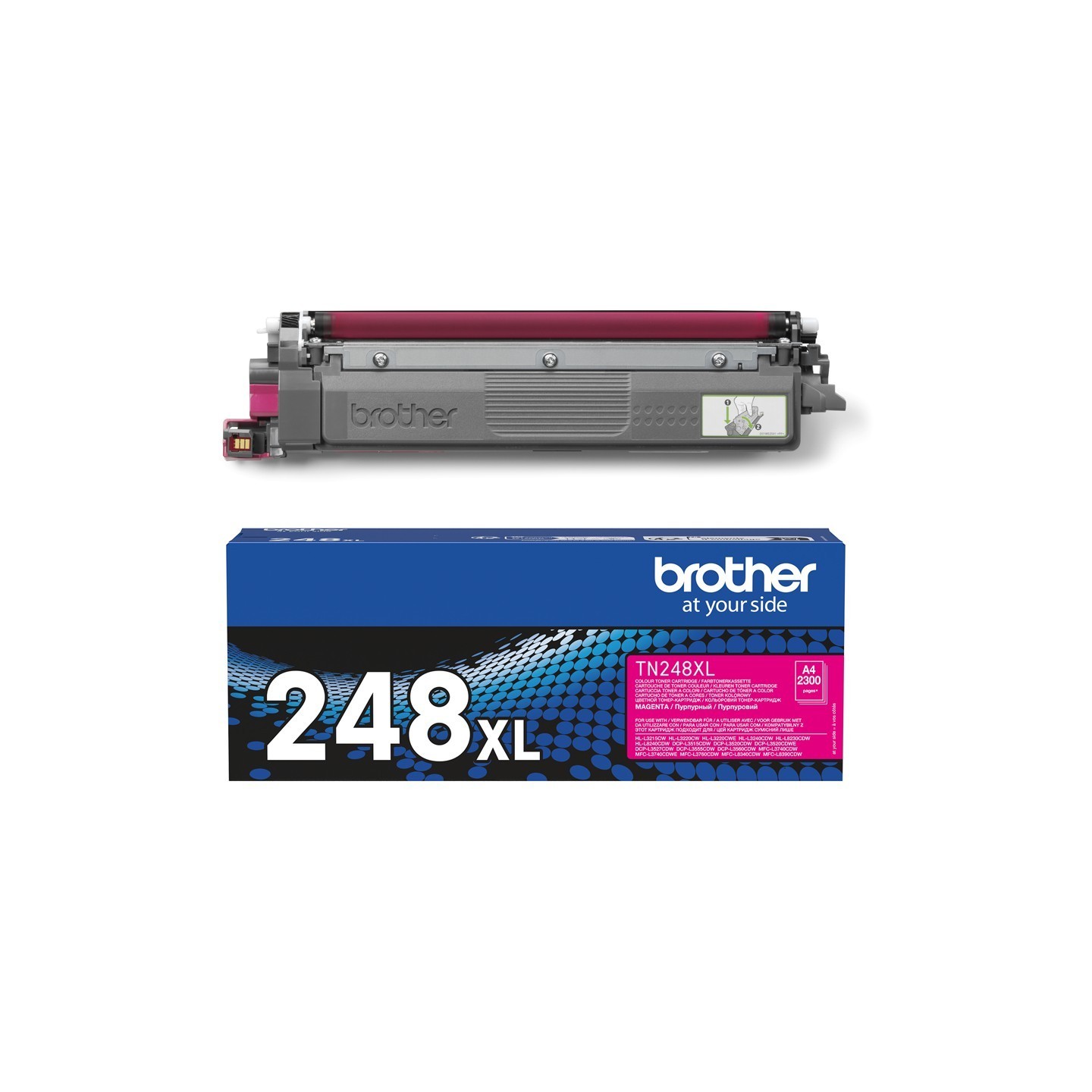 Brother Toner - TN-248XLM - Magenta up to 2,300 pages ISO IEC 19798 — Buy in Cyprus with Fast Delivery
