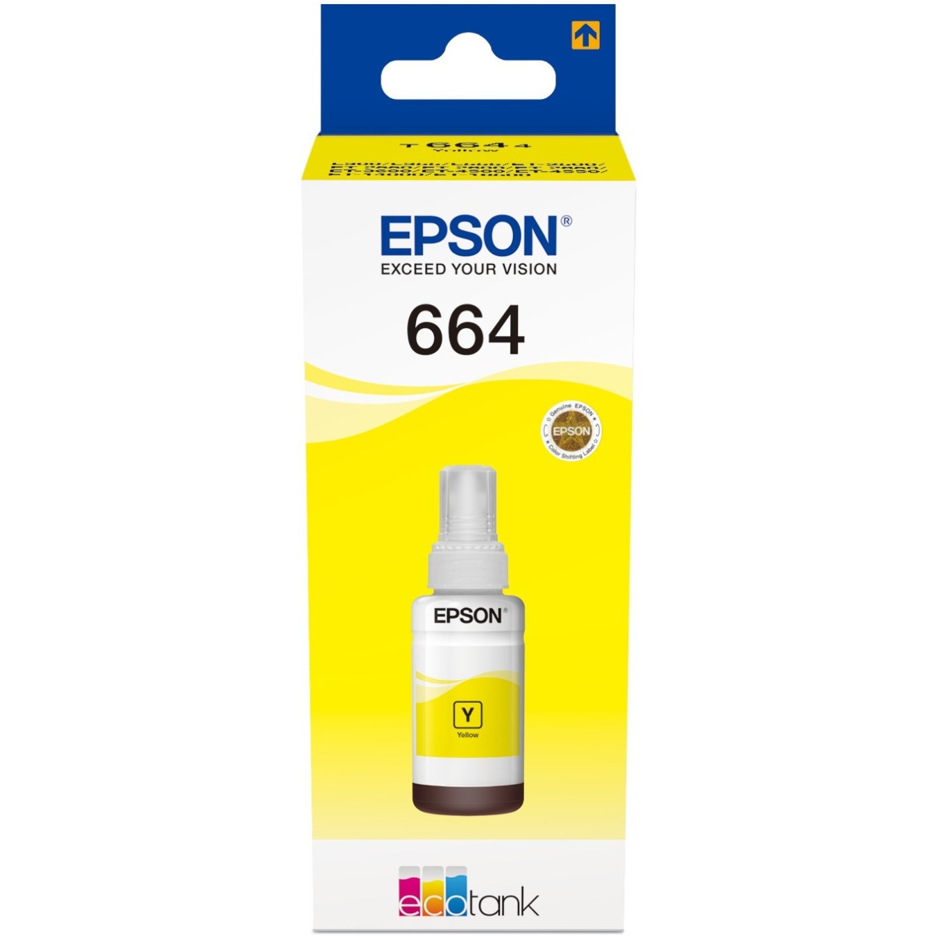 Epson Ink Cartridge - T6644 - Yellow 70ml 1-pack (A) — Buy in Cyprus with Fast Delivery