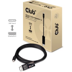 Buy Club3D Cable - USB 3.1 Type-C to DP 1.4 8K60Hz UHD 1.8m St St in Cyprus, Nicosia, Limassol, Larnaka, Pafos