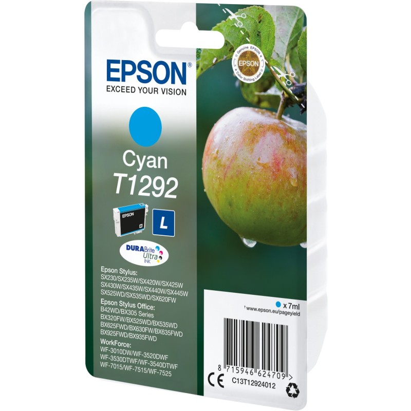 Buy Epson - T1292 - Cyan in Cyprus, Nicosia, Limassol, Larnaka, Pafos