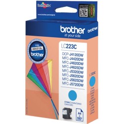 Buy Brother Ink Cartridge - LC-223C - Cyan up to 550 pages per ISO/IEC 24711 in Cyprus, Nicosia, Limassol, Larnaka, Pafos