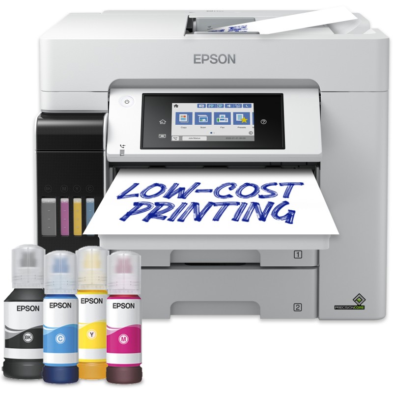 Buy EPSON EcoTank Pro - ET-5885 - MFP Colour Inkjet A4 25ppm Print 250sheets USB... in Cyprus, Nicosia, Limassol, Larnaka, Pafos