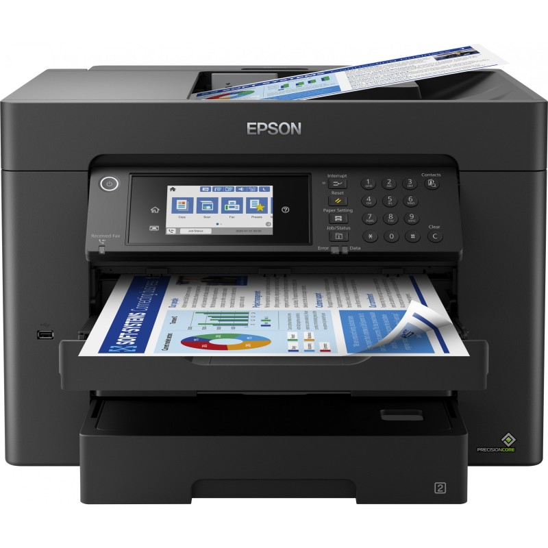 Buy T Epson WorkForce - WF-7840DTWF - 4in1 A4 A3 LAN Wi-Fi ADF Duplex in Cyprus, Nicosia, Limassol, Larnaka, Pafos