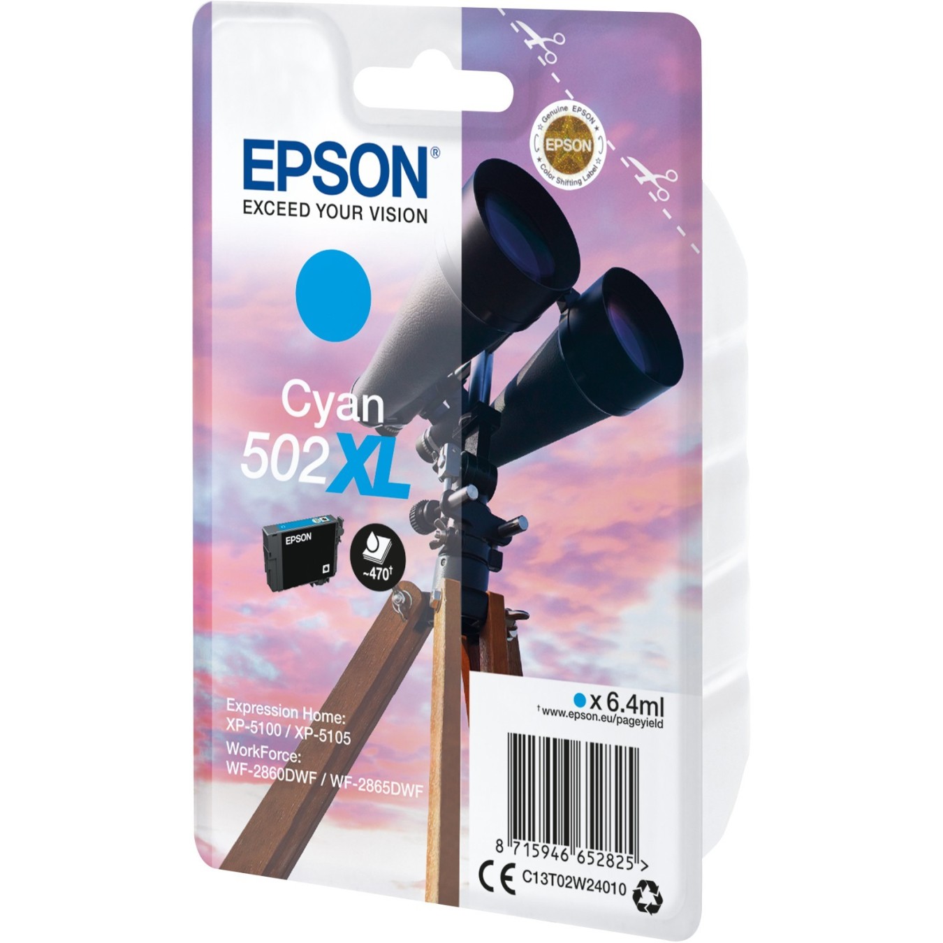 Epson Ink - 502XL - Cyan 1LB Singlepack — Buy in Cyprus with Fast Delivery